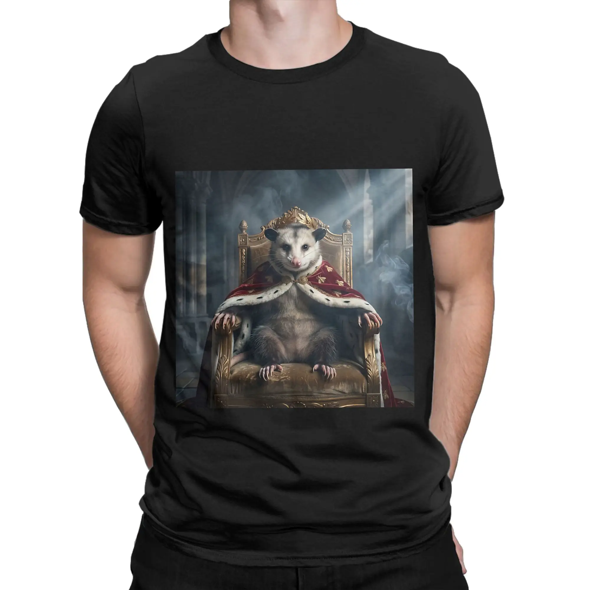 Футболка Possum King Brooks No Opposition Funny из 100% хлопка, футболки Possum для мужчин (art.: 3920db32dd15b) - 3920db32dd15b