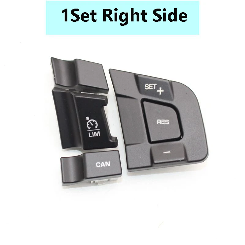 

Левая/правая автомобильная кнопка переключения на рулевом колесе, накладка для Land Rover Discovery Sport 2015, 2016, 2017, 2018, 2019