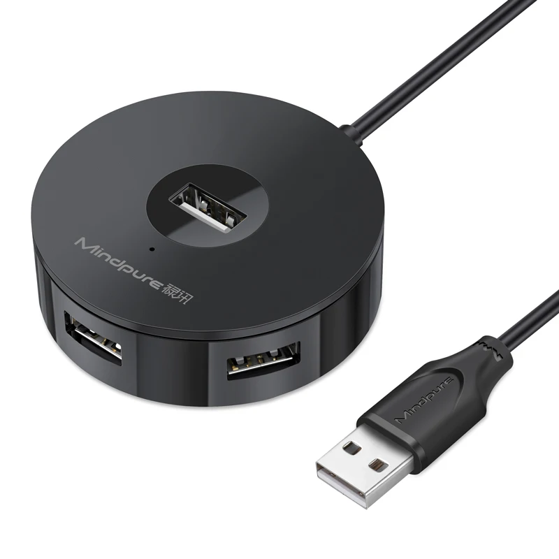 

USB-разветвитель для ноутбука, 4 порта USB 2,0