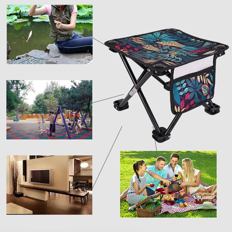 

Portable Moon Chair Lightweight Chair Folding Extended Seat Ultralight Detachable Office Home Camping Fishing