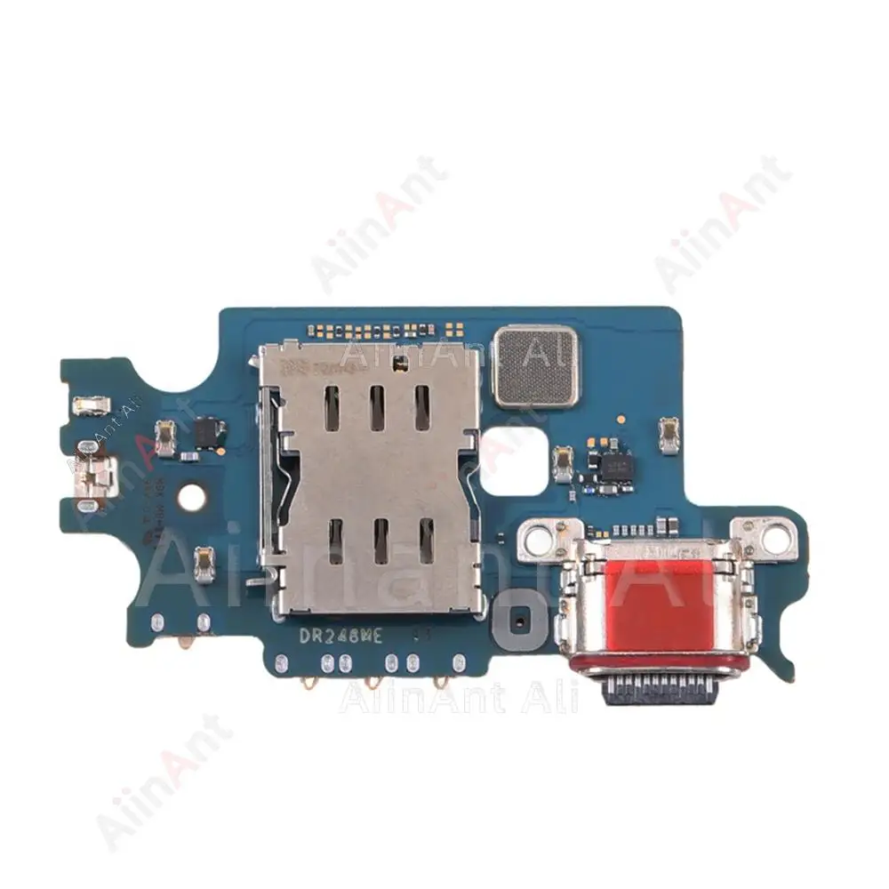 Фото USB-порт, зарядная плата, док-станция, разъем для зарядного устройства, гибкий кабель для Samsung Galaxy S906B S22 Ultra Plus S901B S901E S906E S906N S908W №2