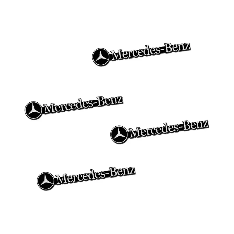 

Металлические 3D-наклейки-эмблемы из алюминия для автомобилей Mercedes-Benz (W210, W211, W212, W221, W222, A, C, E, G, S, R, CLS, CLA, CLK, SLK)