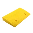 Портативный пластиковый рампа с бордюром, Сверхпрочный Легкий пороговой коврик-Рампа, коврик для подъездной дорожки, тротуара, мотоцикла, автомобиля, инвалидной коляски