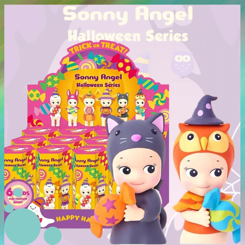 

Sonny Angel 2021 Хэллоуин серии глухая коробка фигурка загадка коробка для кукол сюрприз мини фигурка украшения модель игрушка подарок