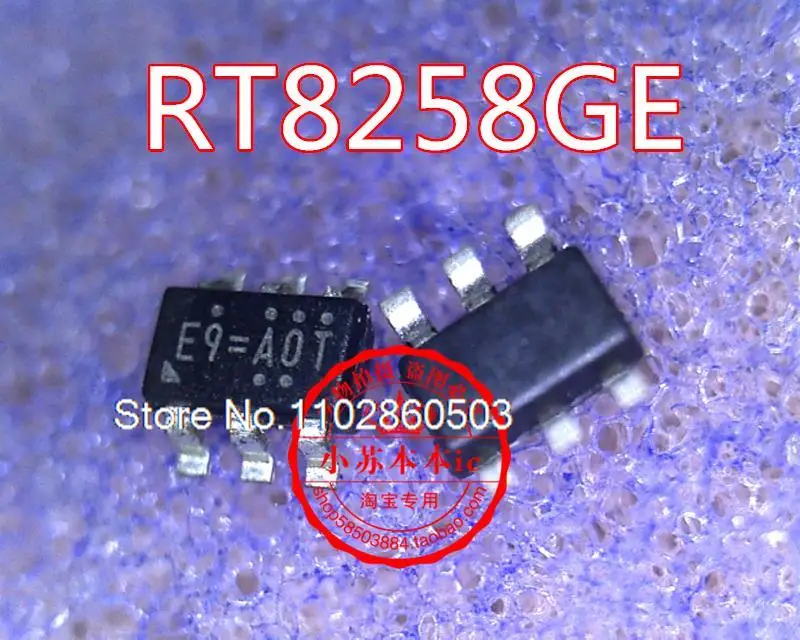 10 шт./партия RT8258GE RT8258 6 E9 = фотография