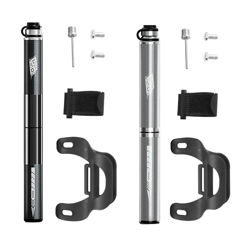 

ENLEE Bicycle Small Tyre Pump Portable Inflator US France Mouth General Road Mountain Bike Pump