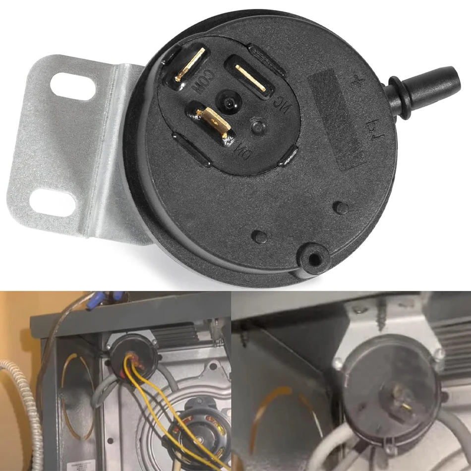 

Переключатель давления воздуха TM 632444, подходит для Nordyne для Intertherm и для обжимной газовой печи, Φ переключатель давления 1,74 ''W/C