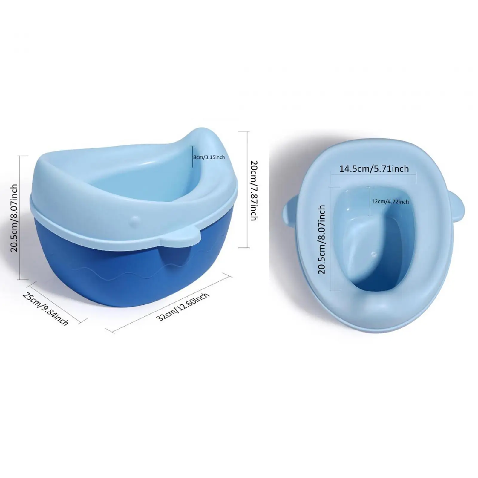 Детский нескользящий горшок для приучения к туалету мальчиков и девочек сиденье