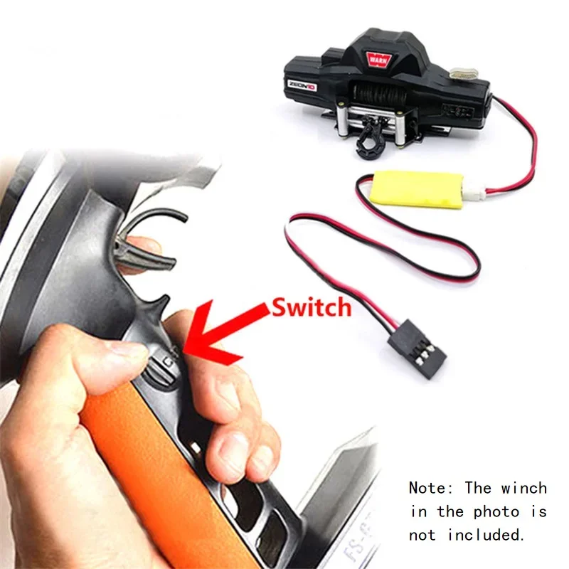 Радиоуправляемая автомобильная лебедка 3-канальная трехканальная панель