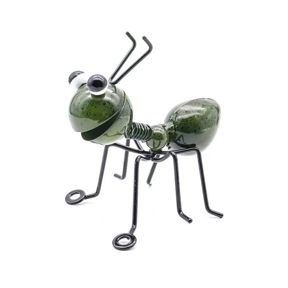 

Metal Sculpture Ant Ornament Colorful Cute Garden Art Insect For Hanging Wall Art Garden Lawn Decor Indoor Outdoor Kid Toys
