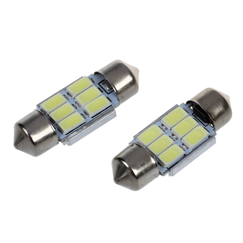 

2X31 мм 6 5630 Φ Внутреннее освещение 3W 195LM 6500K
