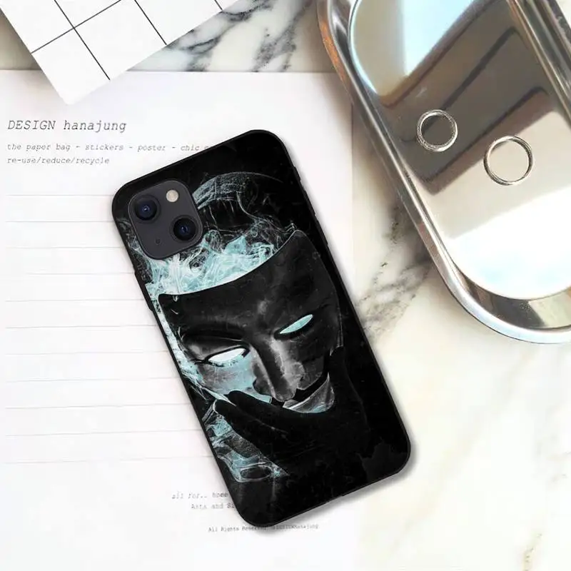 Zororong Hacker Anonymous Phone Case For iPhone 11 12 Mini 13 Pro XS Max X 8 7 6s Plus 5 SE XR Shell | Mobile Cases & Covers