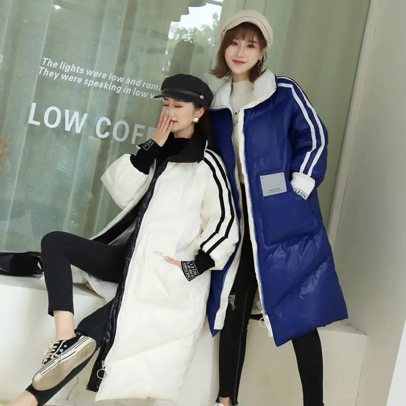 Winter Women's Cold Coat Parkas Jackets Super Hot Coats Long Cotton Padded Jacket Womens Winter Clothing New Fashion