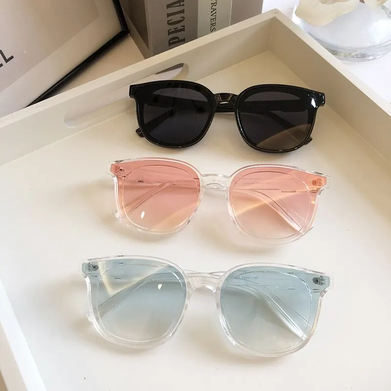 

1PC Luxury New Designer Oversized Sunglasses Driver Goggles Car Accessories Classic Round Square Sun Glasses UV400