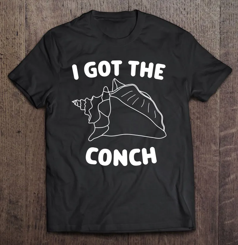 

Футболка I Got The Conch, футболки для любителей раковин, женская футболка оверсайз, парная футболка, мужская рубашка, одежда, мужские футболки для...