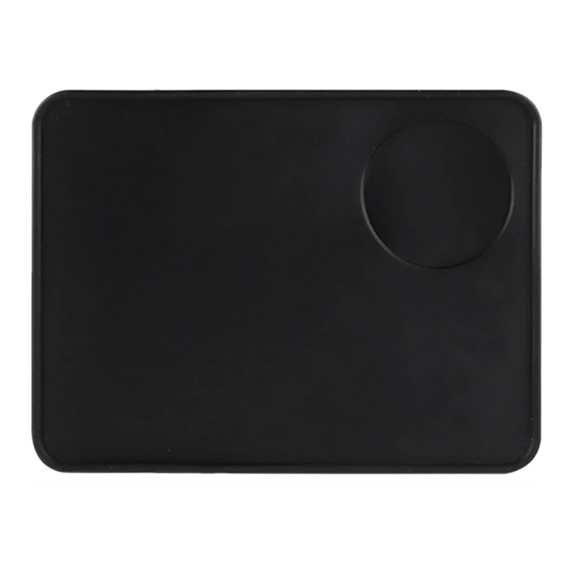 

3X Coffee Pressed Powder Pad,Espresso Latte Art Pen Tamper Holder Pad,Coffee Grind Soft Silicone Mat,Coffeeware