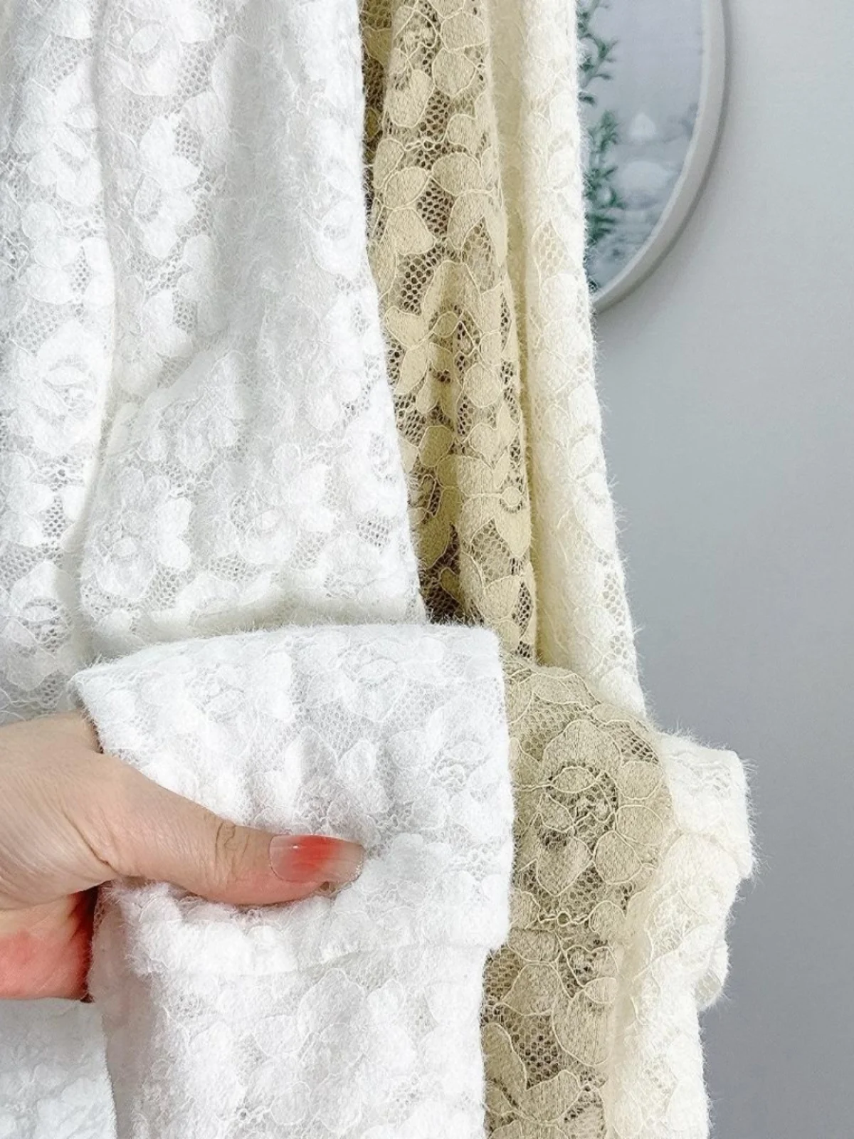 Кружевной кукольный воротник Изящные свободные рубашки для похудения