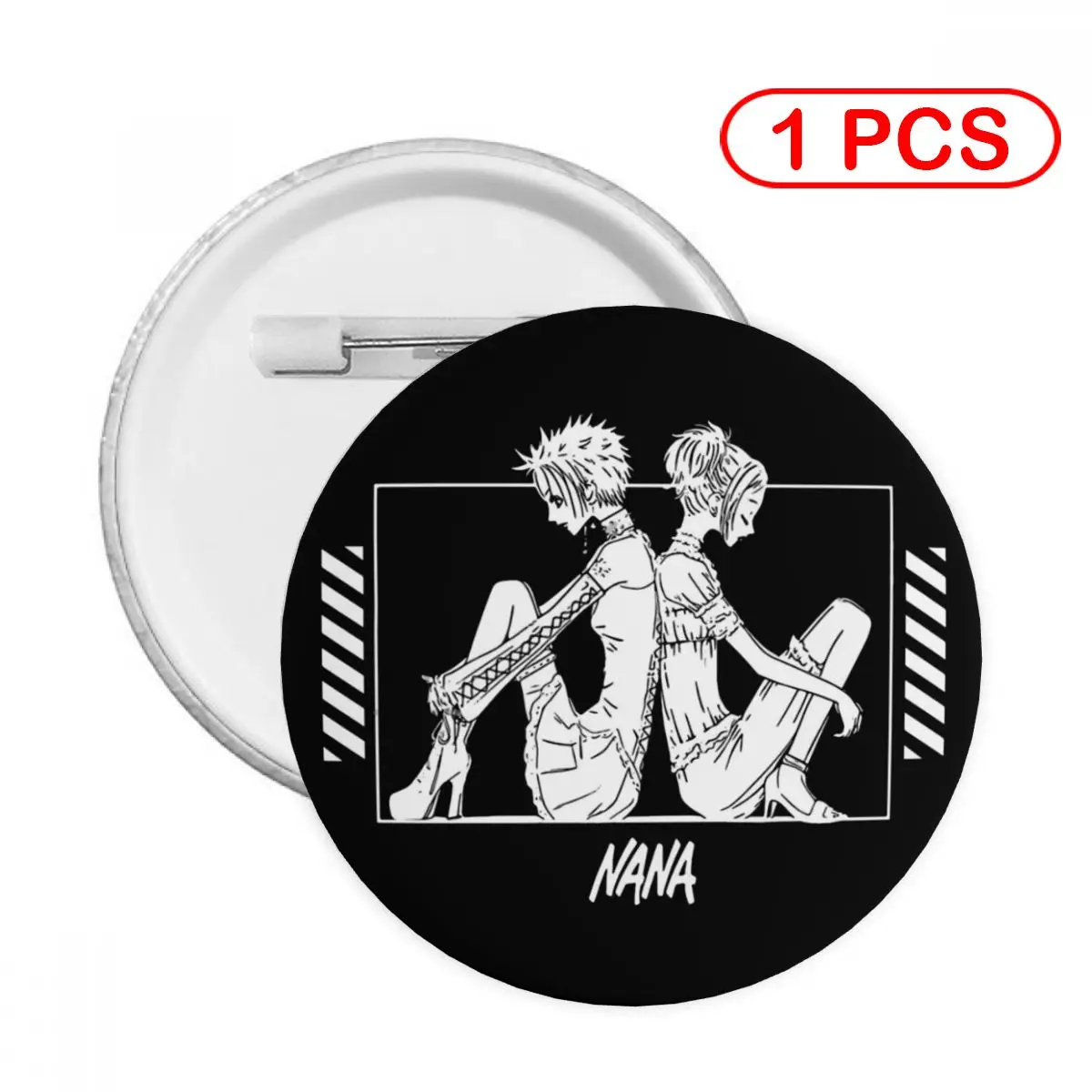 

Nana The Black Stones Band Spread Pin Badge Nana Anime Metal Customizable Pins Brooch Lovers Badges Brooches For Backpack