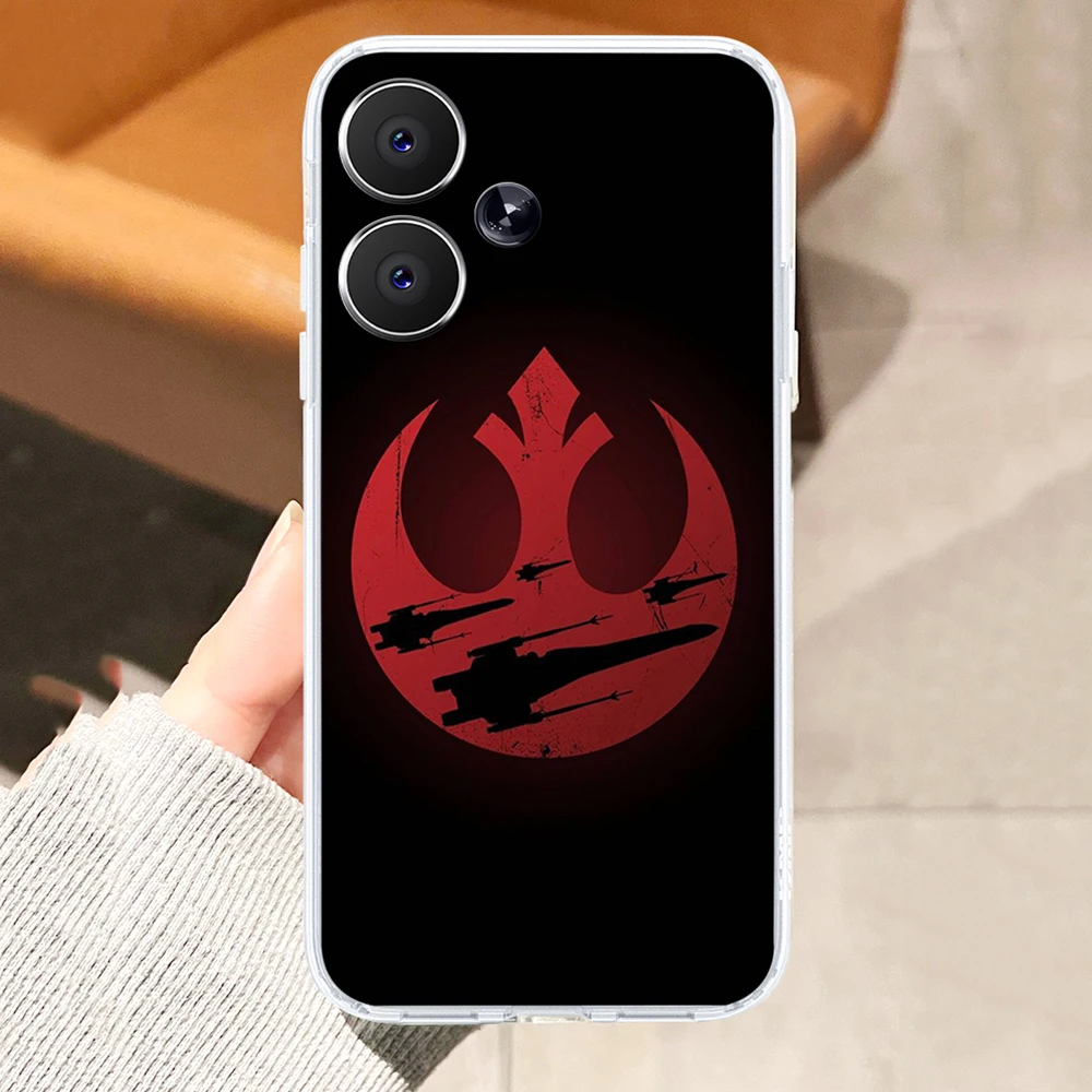 Тонкий мягкий чехол для телефона Xiaomi Redmi Note 13C 13 12C 12 10C 10A 9C 9T 9 A3 A2 A1 Plus Lite Clear Cover JC-38