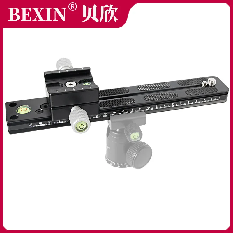 Panoramic Long Telephoto Lens Support Double Layer Quick Release Plate Clamp Arca Swiss Camera Clamp Adapter Mount Bracket
