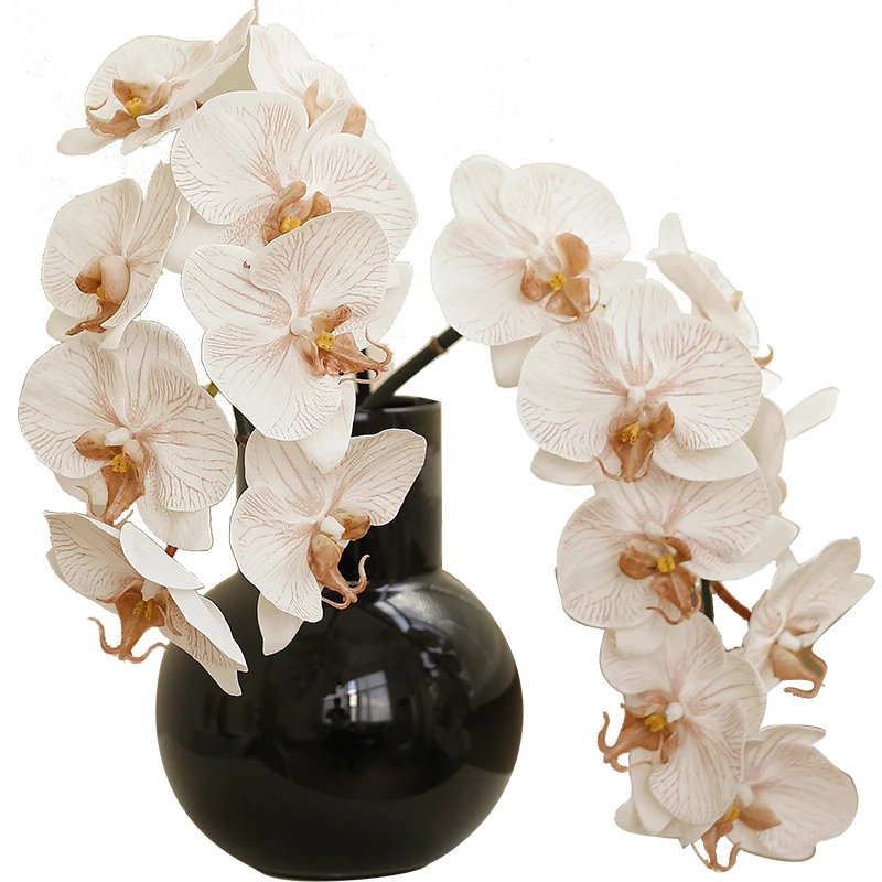 

Artificial Orchid Single Stem Silk Fabric Artificial Flowers Elegant Flowers Plant for Home Wedding Decorative. Flowers Hot Sale