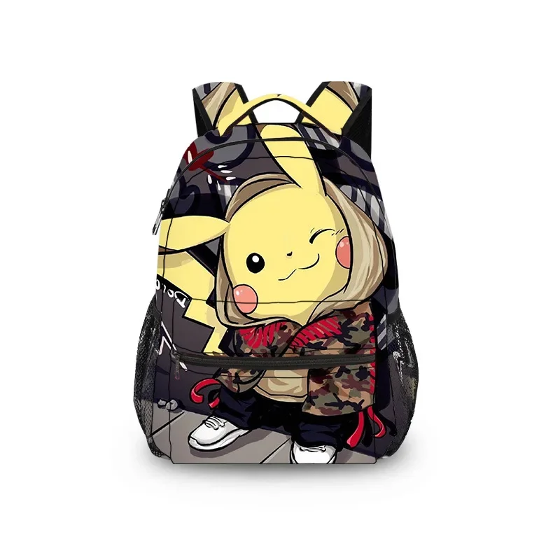 

Cartoon Schoolbag Pikachu Student Backpack Ultralight Weight-reducing Spine Protection Children's Backpack Birthday Holiday Gift