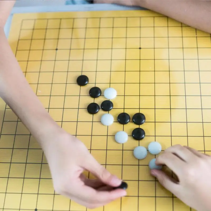 Набор для игры Go из мультфильма набор мультяшных камней Weiqi доска с камнями 6