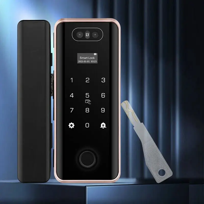 Металлический Смарт-дверной замок цифровой биометрический дверной для отеля и