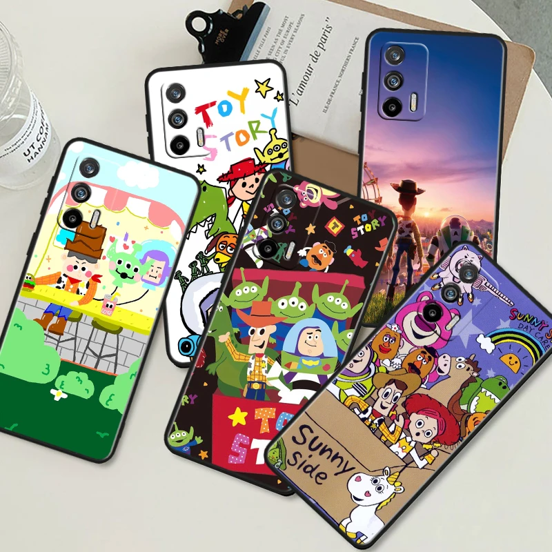 Disney Lightyear Cute для OPPO Realme GT Neo 5 SE 10 9i 8i 7i 6s Narzo 50i 50A 240W Pro Plus Черная мягкая фотовспышка