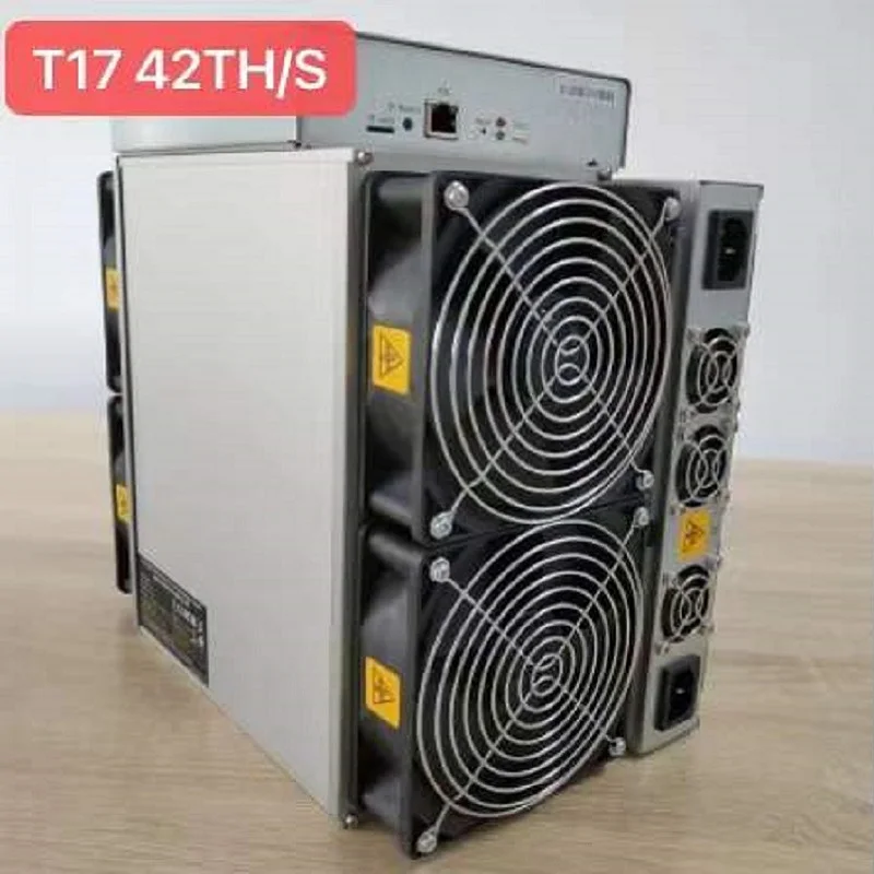 

XDF T17 Antminer 42TH/S with New Integral Heatsink SHA256 BTC BCH Asic Miner Better Than S9 S11 T15 S15 S17 Z11 B7 T2 T3