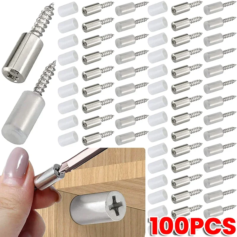 Самонарезающий винт с нескользящей резиной 100/10 шт.