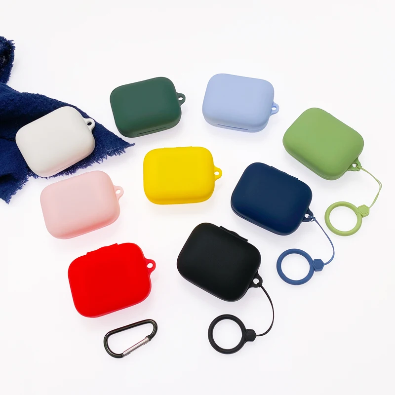 

Silicone Case For Beats Fit Pro Case with Ring Anti-drop Shockproof Earphone Protect Cover Soft TPU Box Accessories