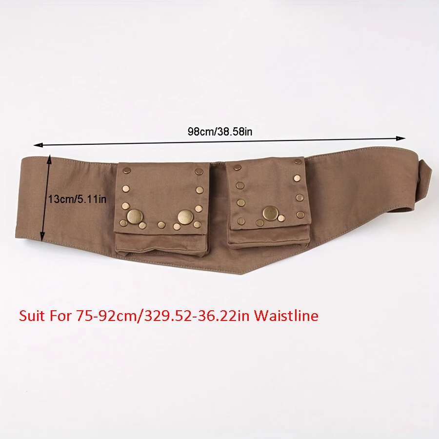 Пояс из хлопчатобумажной ткани цвета хаки пояс для горячих девушек широкий Y2K в