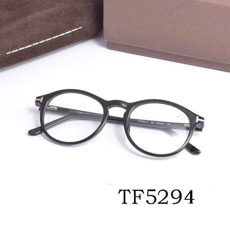 

Том для оптических очков оправы Forde модные круглые ацетатные женские мужские очки для чтения при близорукости по рецепту 5294 очки с чехлом