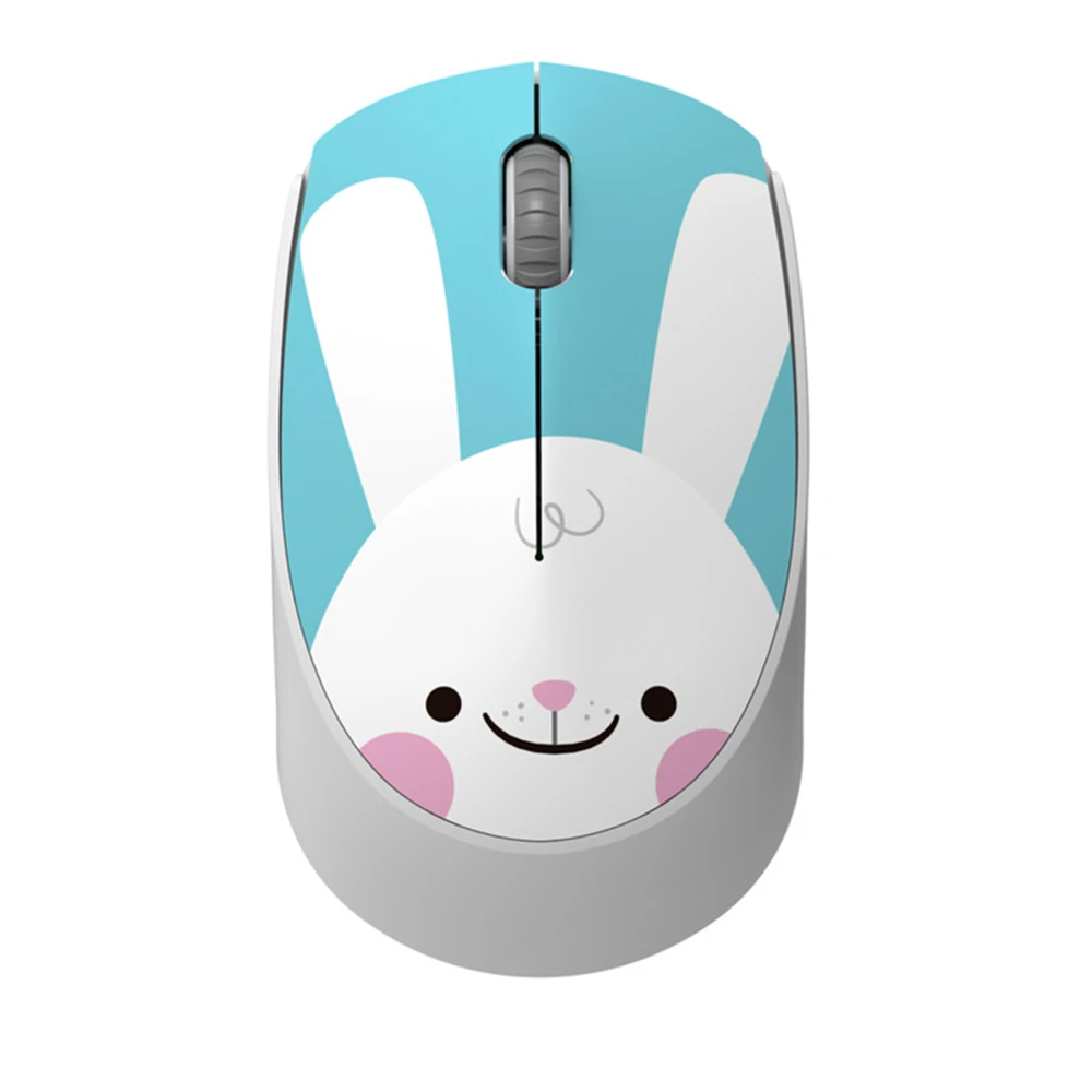 

Cute Mouse 2.4G Wireless Optical Mouse Thin and Light Mini 3D Office Cartoon Mice Ergonomic for Kid Girl Gift Tablet Computer PC