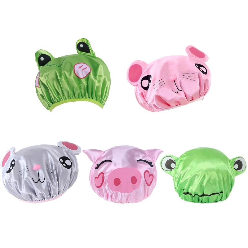

Shower Double Layer Waterproof Cute Washing Children's Bath Head Cov Drop Shipping