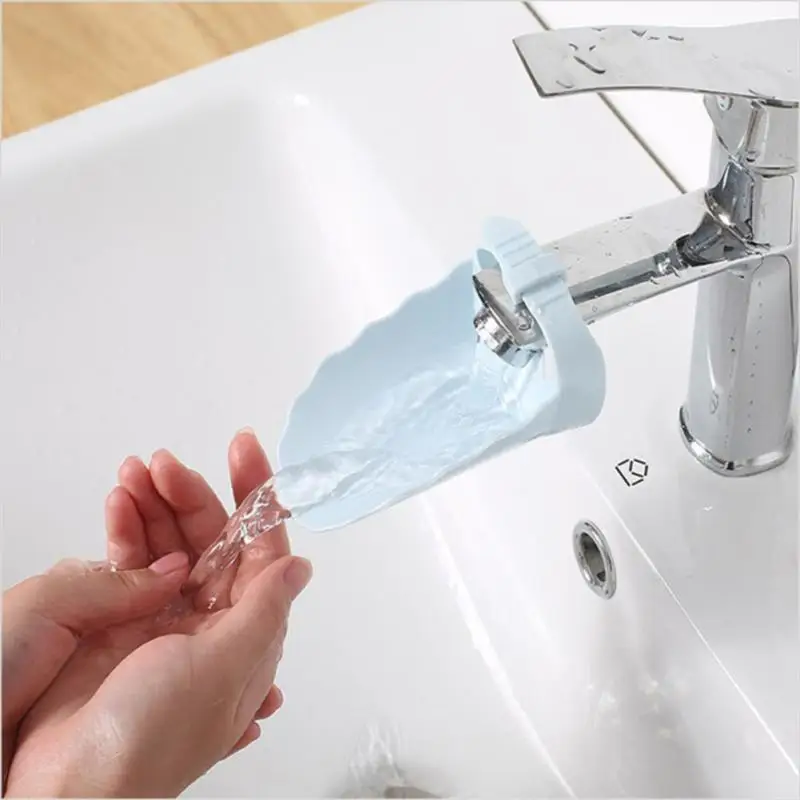 

Home Plastic Sink Faucet Extender Water Saving Children Washing Hands Device Kitchen Bathroom Accessories Sink Faucet Extension
