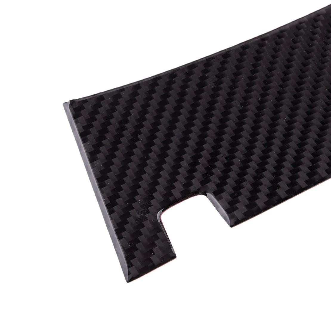 Черный Автомобильный центральный подлокотник из углеродного волокна нижняя