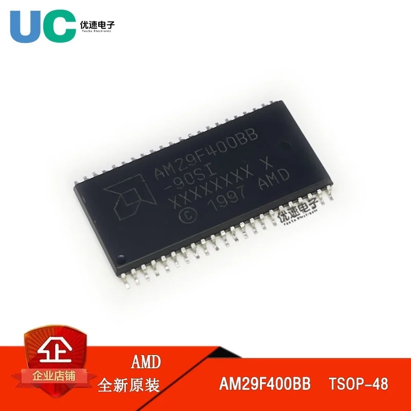 5PCSAM29F400BB AM29F400BB-90SI TSOP48 IC |