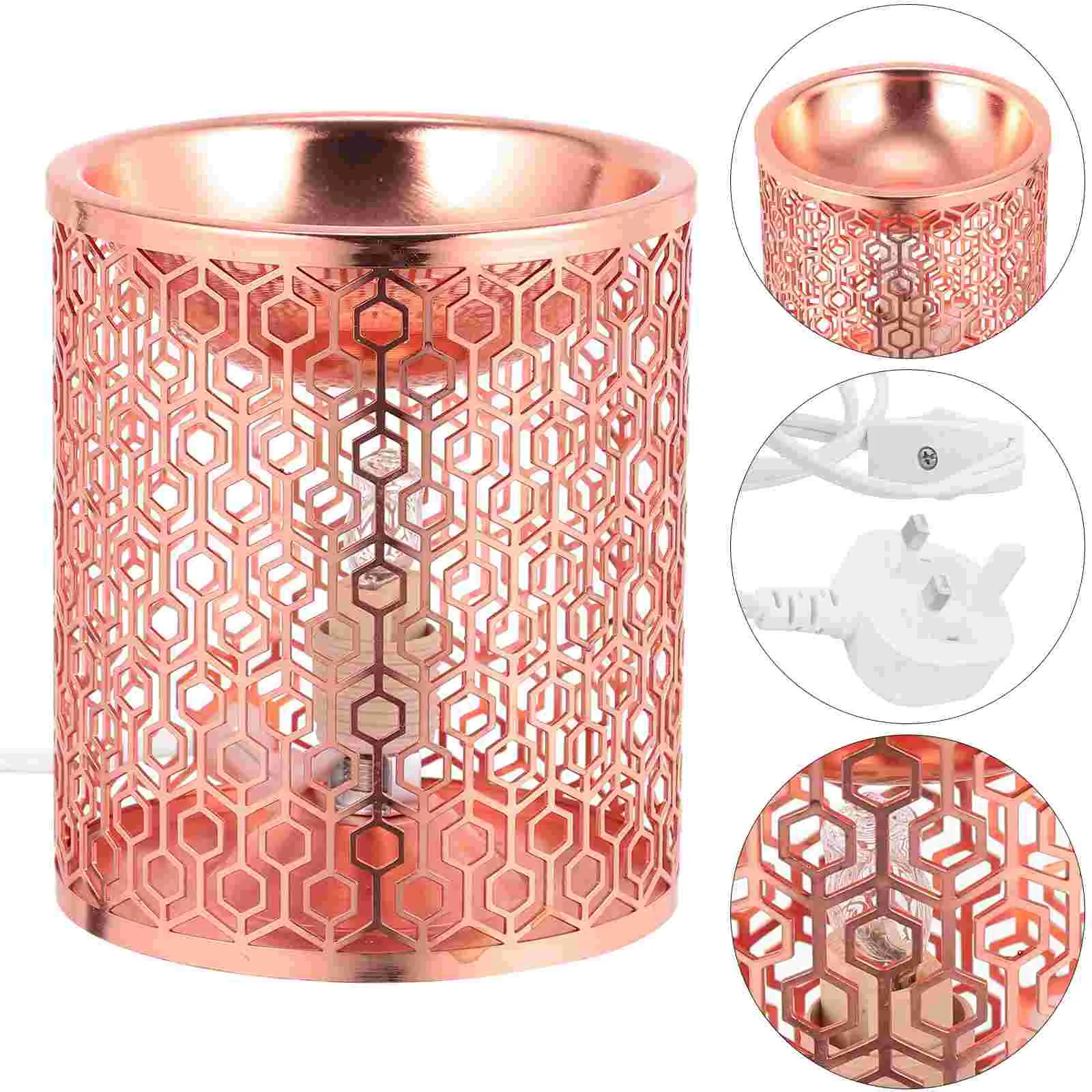 

1PC Desktop Portable Aroma Wax Melt Warmer Aroma Essential Oil Lamp