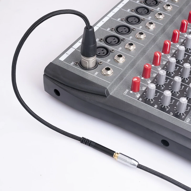 Сверхмощный аудиокабель с гнездом 3 5 мм на разъем для профессионального