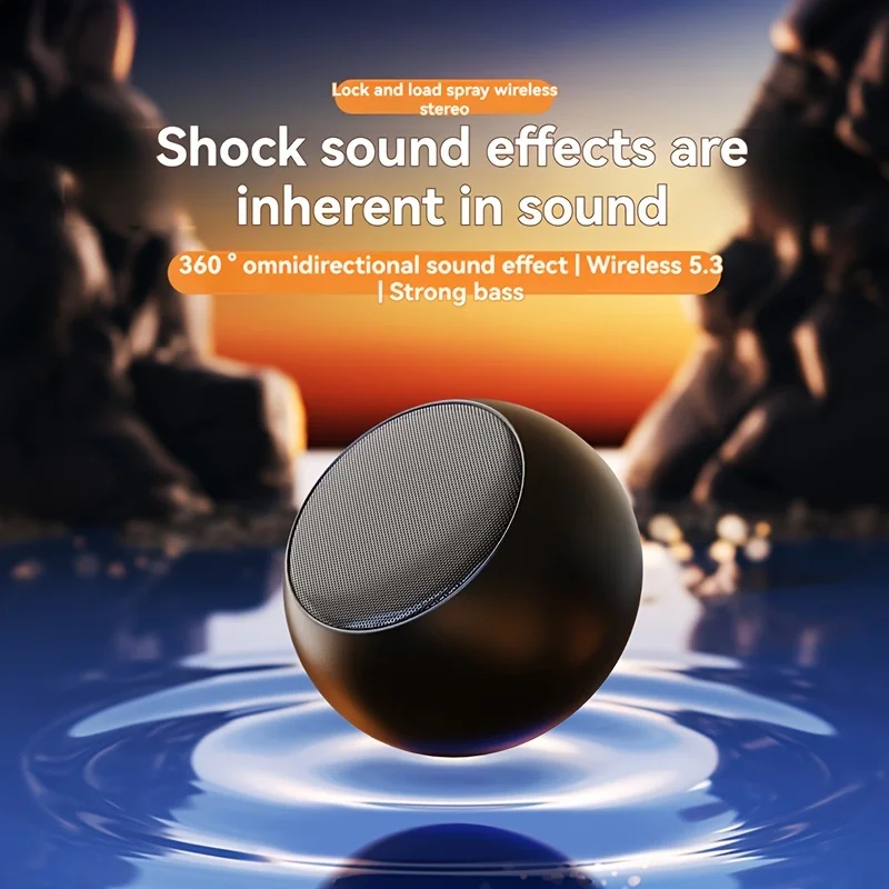 Беспроводной мини-динамик TWS Bluetooth 5.3