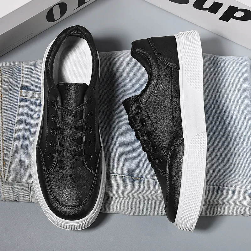 Мужская обувь весна-лето парусиновая дышащая повседневная для доски Новинка 2024