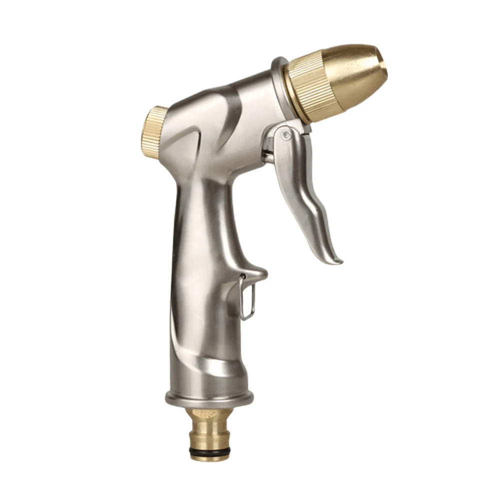 High Pressure Sprayer Gun Powerful Car Washer 5 Modes Water Gun Nozzle Anti-rust for Flower Watering for Car Floor Washing