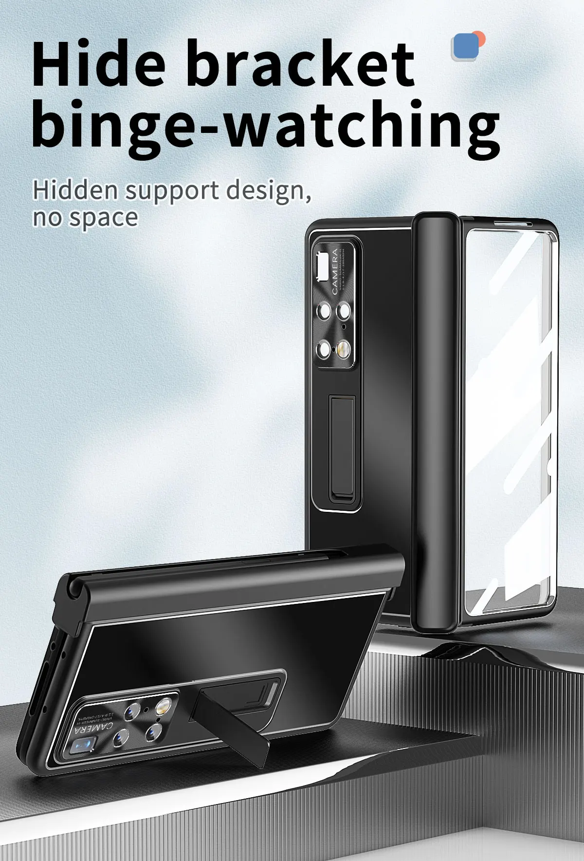 Фото Чехол с петлями из алюминиевого сплава для Huawei Mate X2 №5