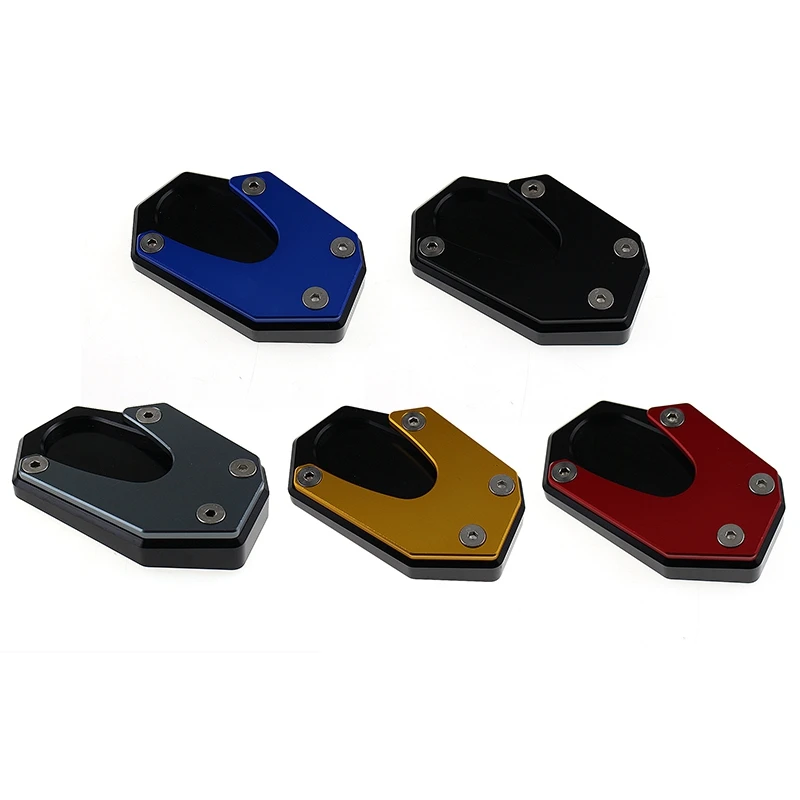 

For 2020 SUZUKI V-STROM 1050 XT VSTROM 1050 Motorcycle Kickstand Stand Extension Enlarger Pad Foot Side Kick Bracket