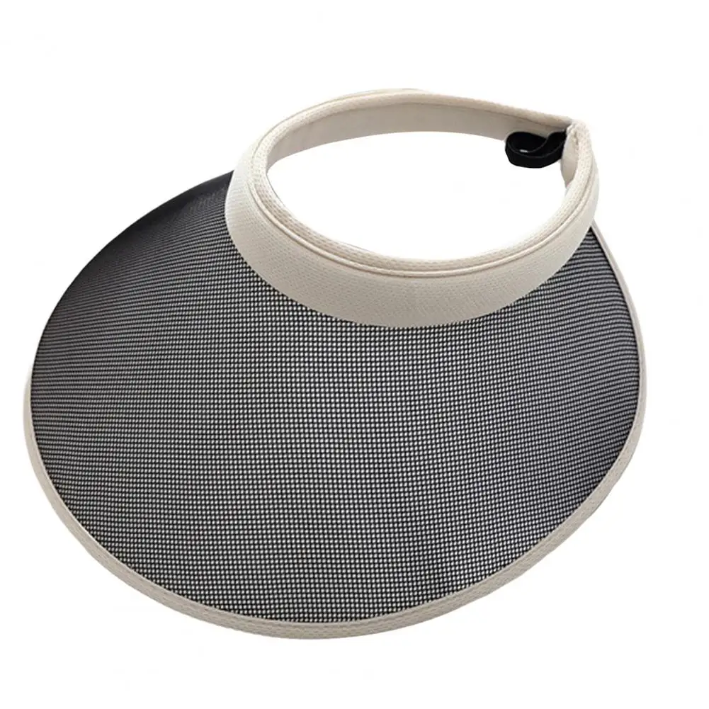 

Attractive Excellent Outdoor Women Casual Visor Hat Sunproof Cap Easy-wearing Sun Hat Comfortable to Wear Daily Wear