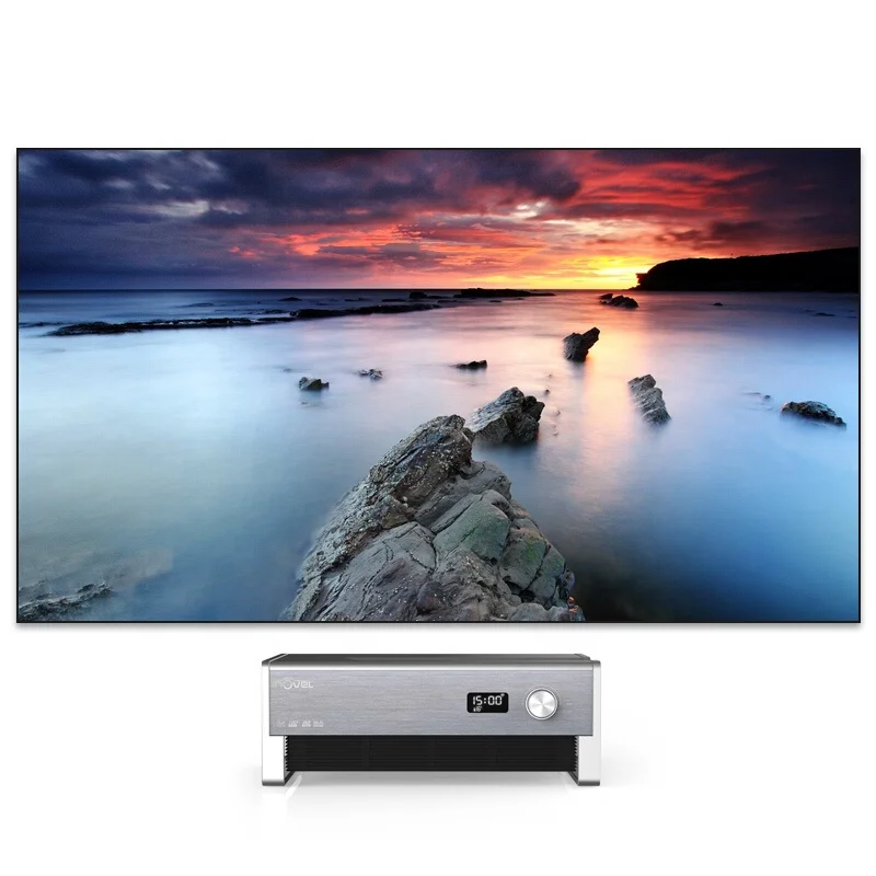 

ultra short throw fixed frame projector screen 100 inches,ambient light ultra short throw screen for UST Projector