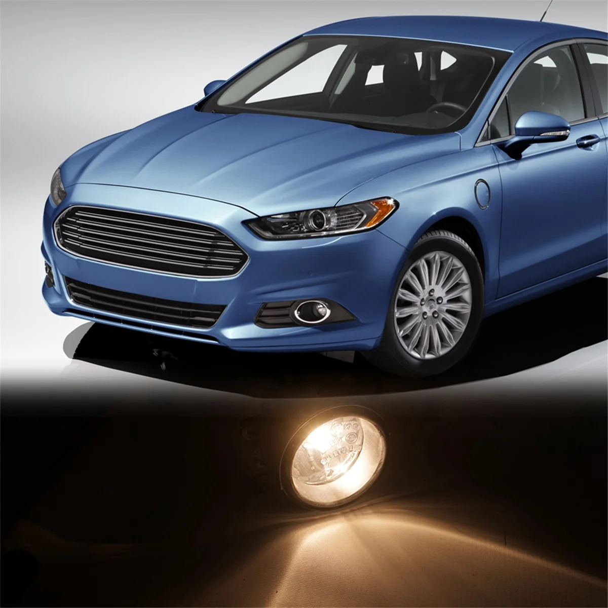 Комплект противотуманных фар для переднего бампера автомобиля нижняя решетка