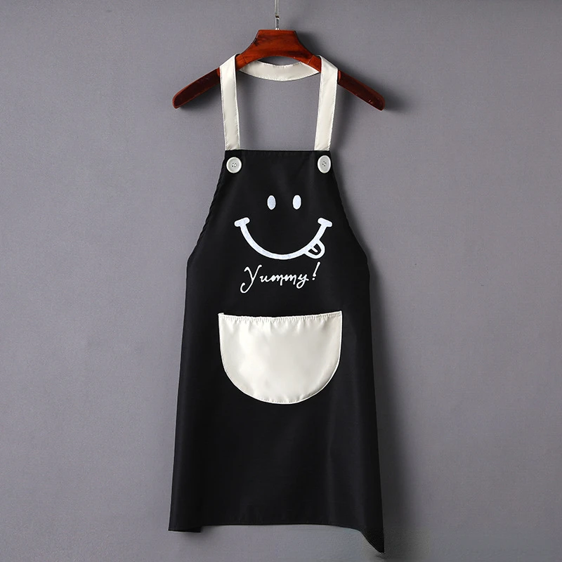 

Apron kitchen new PVC household sleeveless antifouling men's and women's fashion lovely waterproof coverall factory